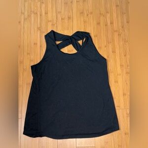 Black Sleeveless Women's Top